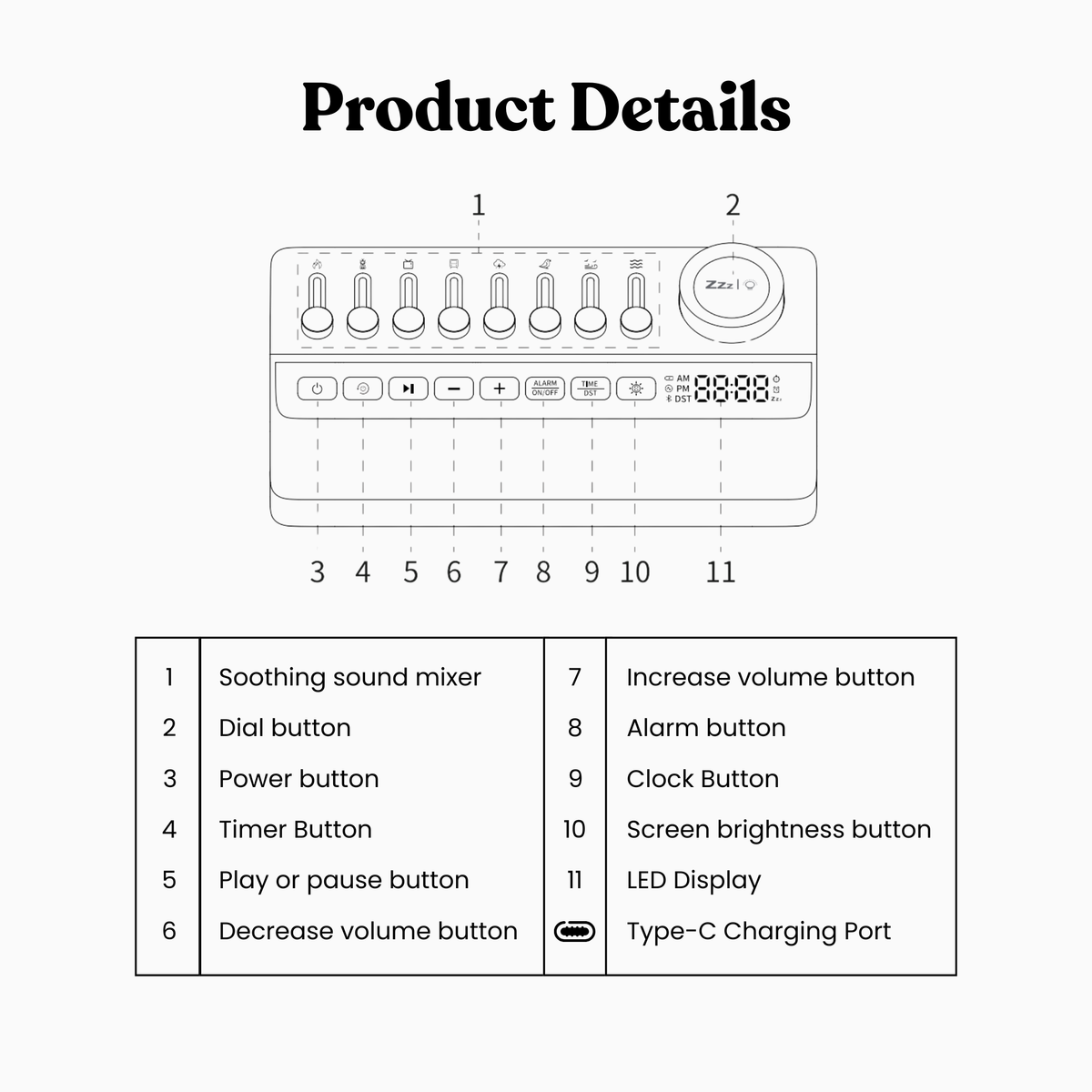 Snoora Baby White Noise Machine